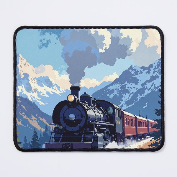 Item preview, The romantic steam journey through snowy peaks designed and sold by ShroomForge.