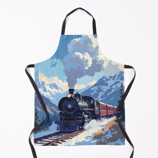 Item preview, The romantic steam journey through snowy peaks designed and sold by ShroomForge.