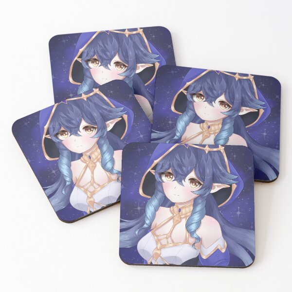 Item preview, Genshin Impact Layla print designed and sold by GlowInSnow.