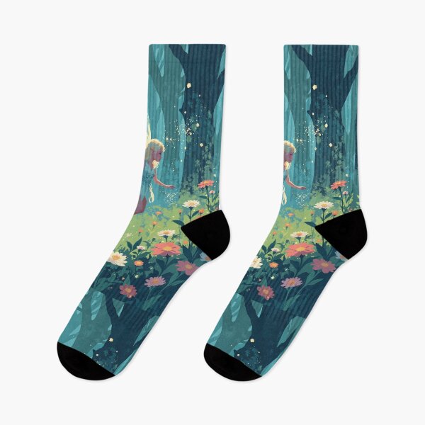 Item preview, Fae flight through luminous meadow designed and sold by ShroomForge.