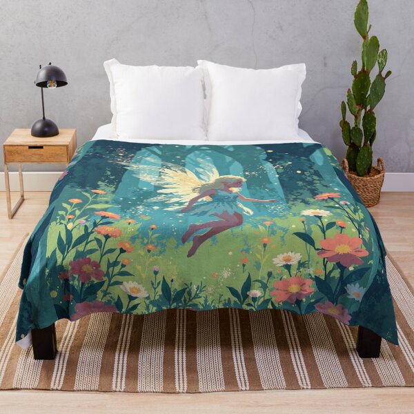Item preview, Fae flight through luminous meadow designed and sold by ShroomForge.