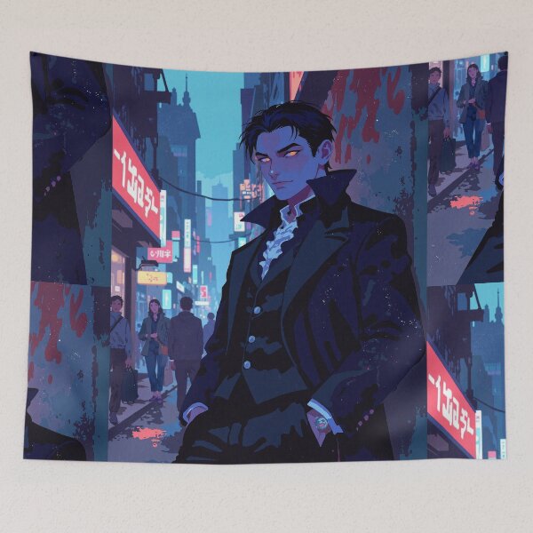 Item preview, Urban vampire charm designed and sold by ShroomForge.