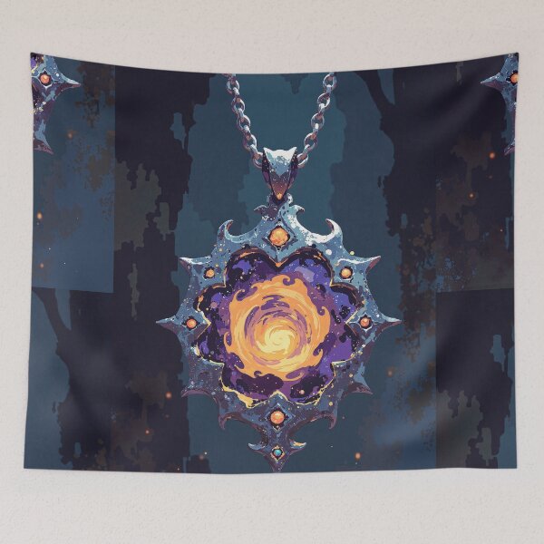 Item preview, Whispering warmth glow of the aeon pendant designed and sold by ShroomForge.