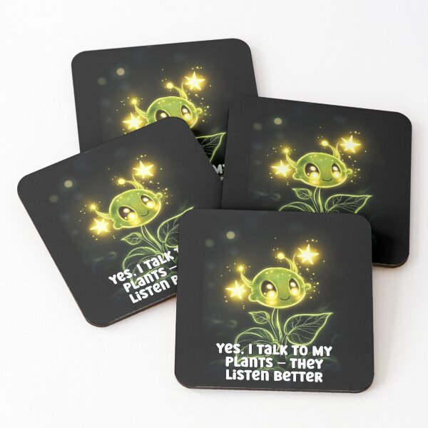 Item preview, Mental Health Awareness - Yes, I Talk to My Plants – They Listen Better designed and sold by PrintsByFrank.