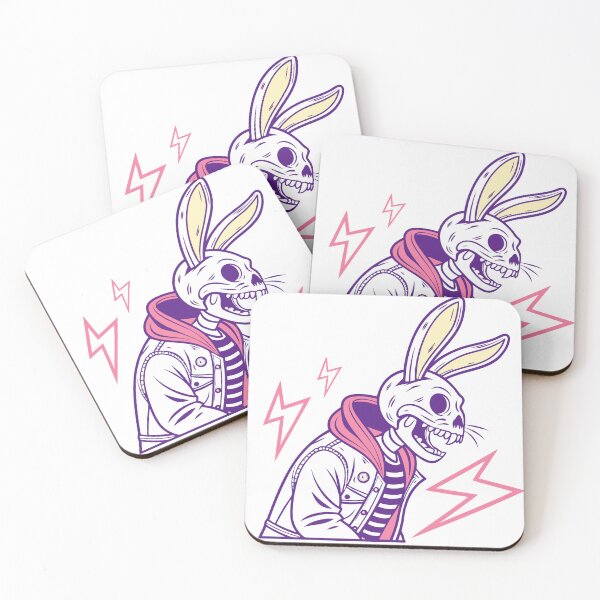 Item preview, Psycho Skull Rabbit designed and sold by Bleak Shirt.
