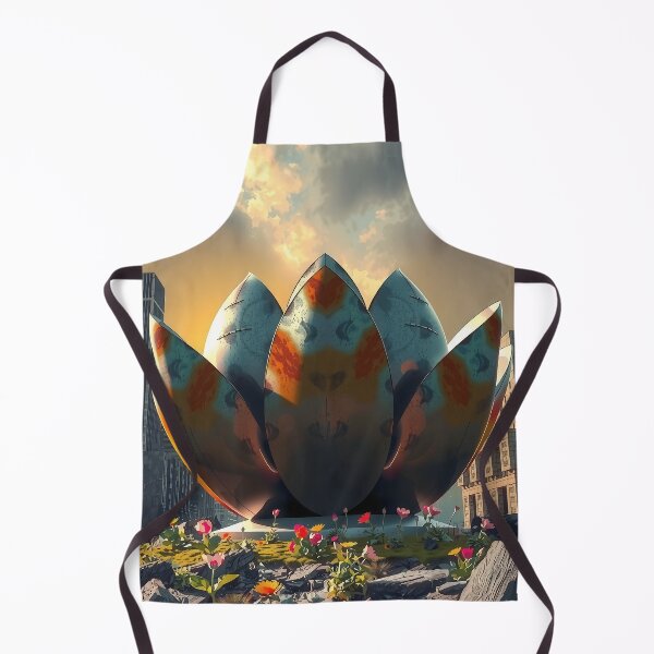 Item preview, Crimson Bloom Transcends Cityscape designed and sold by PanoramaPrints.