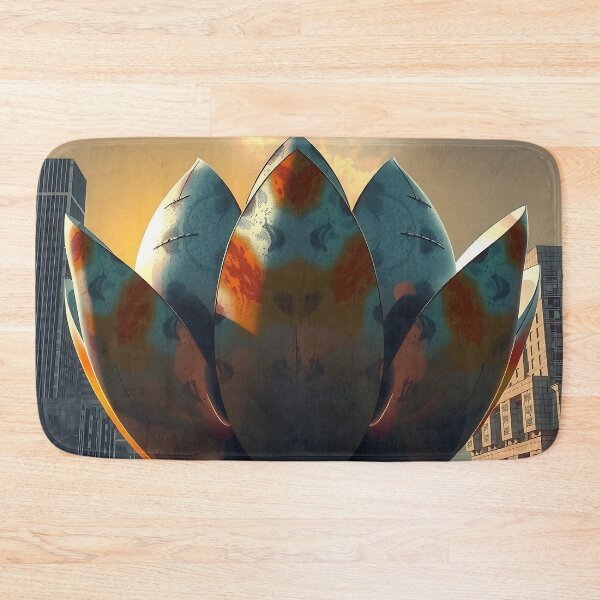 Item preview, Crimson Bloom Transcends Cityscape designed and sold by PanoramaPrints.