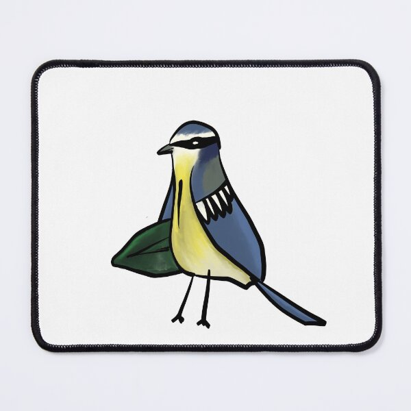 Item preview, Blue Tit holding seed designed and sold by Nigh-designs.