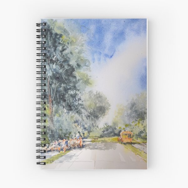 Item preview, Bukit Timah Railway, watercolor  designed and sold by Almondtree.