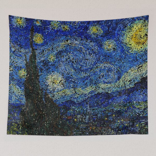 Item preview, Starry Night Flowfield designed and sold by Captain Whammy.
