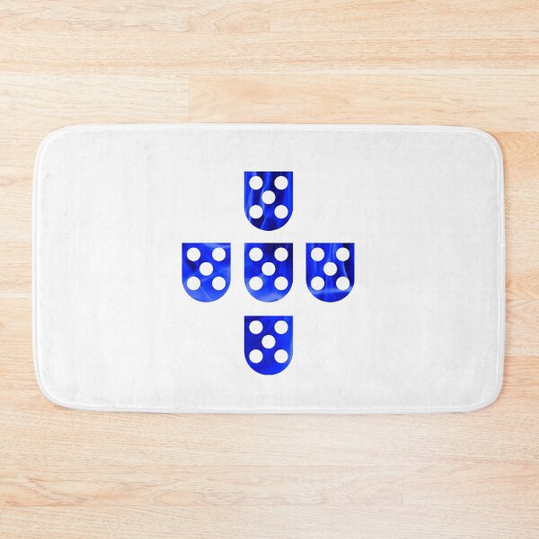 Item preview, Quinas Portugal blue flames designed and sold by VRedBaller.