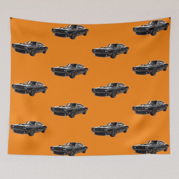 Item preview, Black beast against an orange horizon a line designed and sold by kahida.