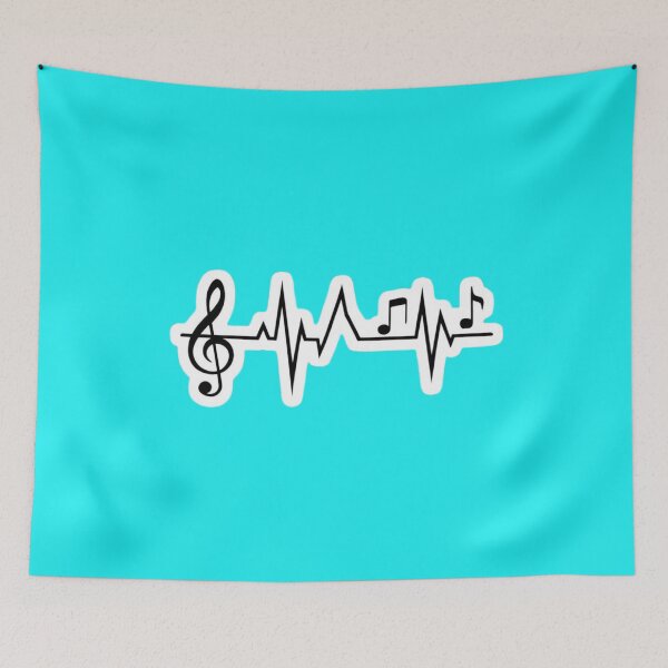 Item preview, Minimalist Music ECG Heartbeat designed and sold by Aise06.