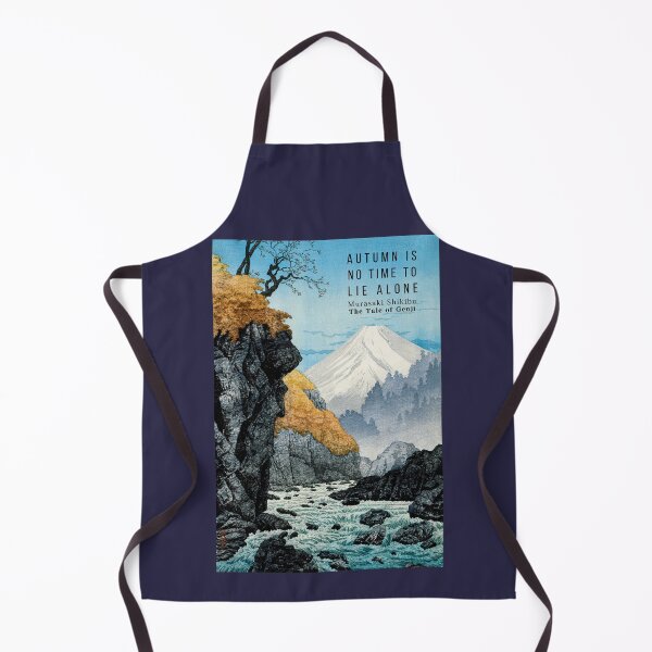 Item preview, Murasaki Shikibu quote: “Autumn is no time to lie alone” designed and sold by artbleed.