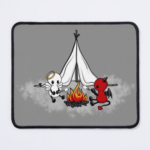 Item preview, cute angel and devil camp designed and sold by Pezi-Creation.