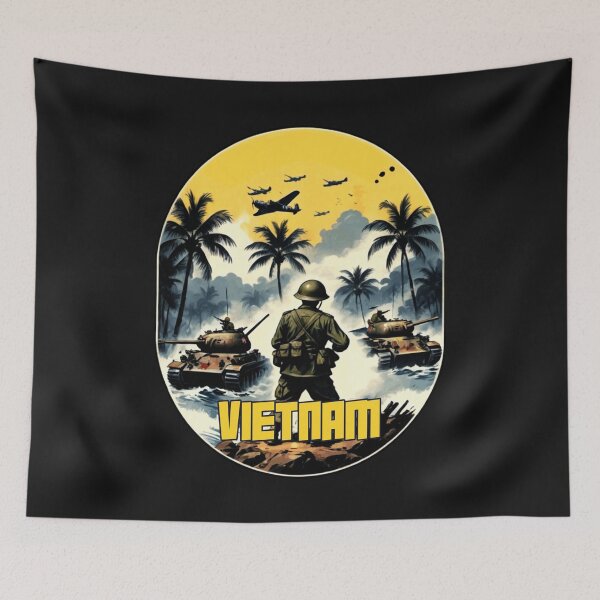 Item preview, Vietnam War designed and sold by GhumGham.