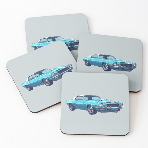 Item preview, Lone cyano camaro a stark illustration designed and sold by kahida.