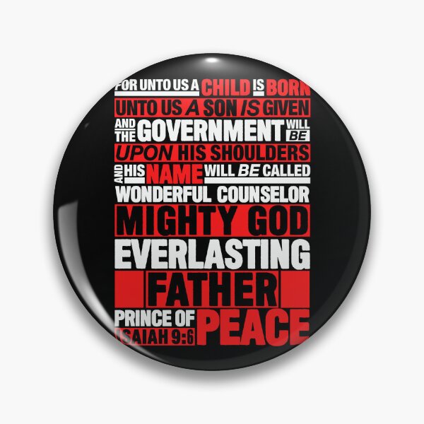 Item preview, Isaiah 9:6 Prince of Peace designed and sold by plushism.