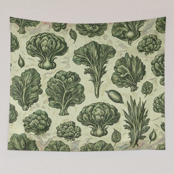 Item preview, Leafy Greens Rhapsody designed and sold by Hen-C-Art.