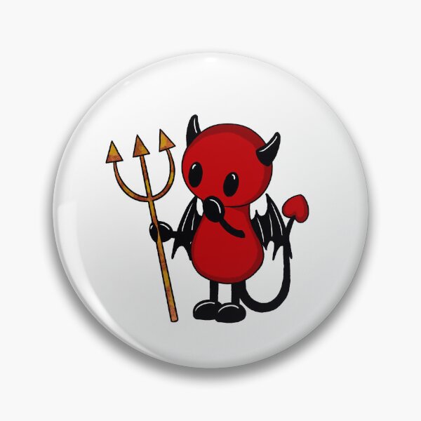 Item preview, cute little devil with devil staff designed and sold by Pezi-Creation.