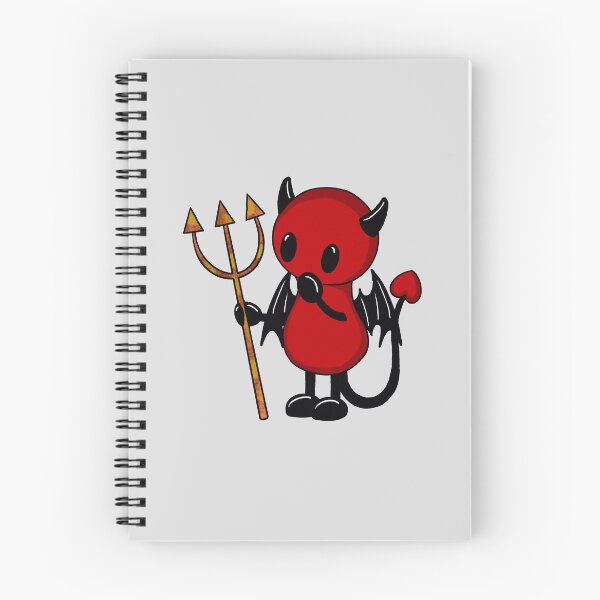Item preview, cute little devil with devil staff designed and sold by Pezi-Creation.