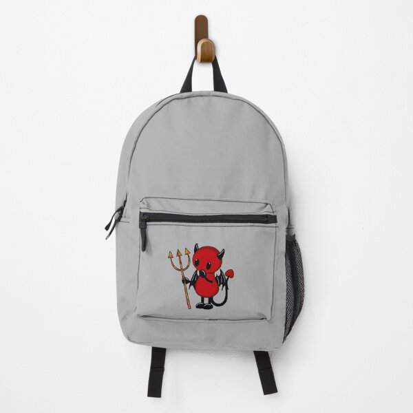 Item preview, cute little devil with devil staff designed and sold by Pezi-Creation.