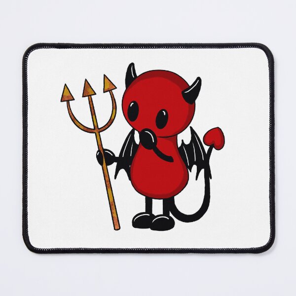 Item preview, cute little devil with devil staff designed and sold by Pezi-Creation.