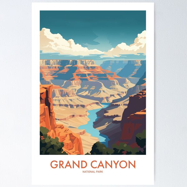 Item preview, GRAND CANYON NATIONAL PARK designed and sold by MarkedArtPrints.