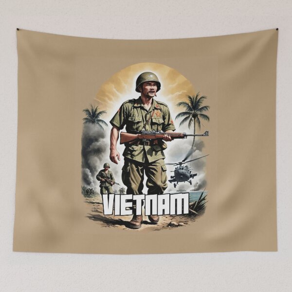 Item preview, Vietnam War designed and sold by GhumGham.
