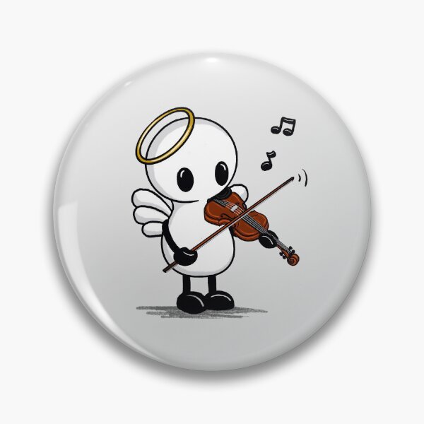 Item preview, cute angel with violin designed and sold by Pezi-Creation.
