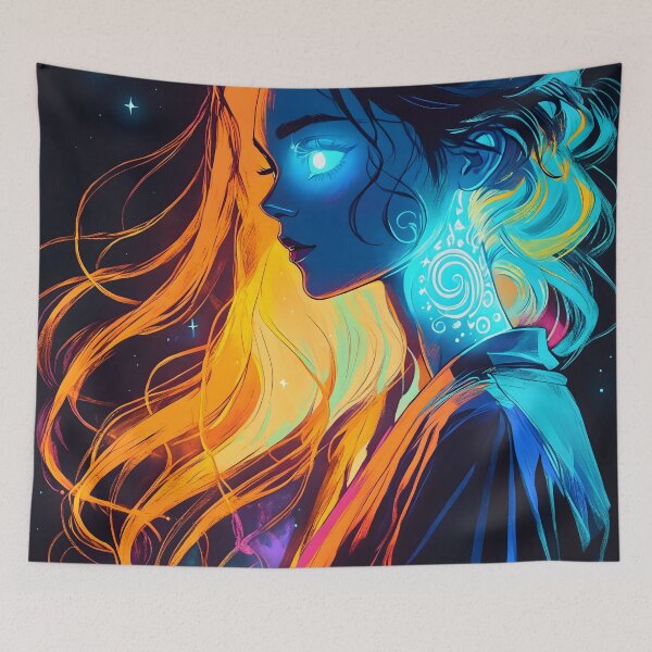 Item preview, Cosmic Goddess with Starry Aura designed and sold by ByteyCreatives.