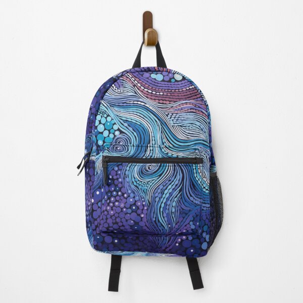 Item preview, Aboriginal Inspired Dot Art - Winter Storm designed and sold by GrinGalore.
