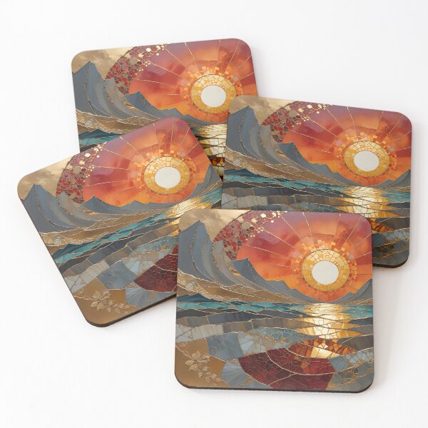 Item preview, Surreal Ocean Sunset designed and sold by KirstenStar.