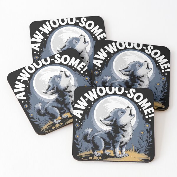Item preview, Aw-wooo-some! designed and sold by Kingrocker.