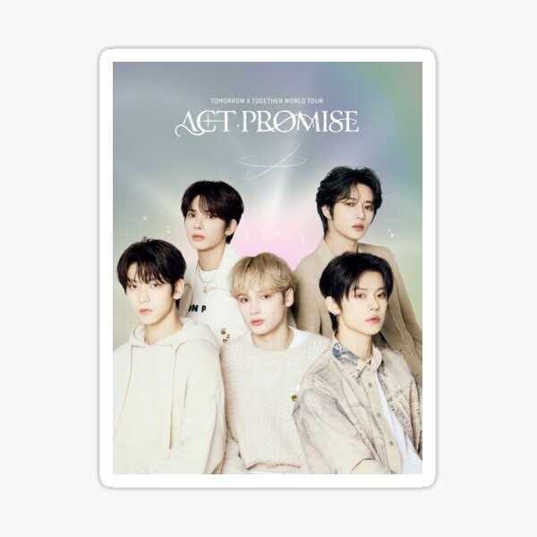 Artikel-Vorschau von Tomorrow x Together Act: Promise Poster Light Version, designt und verkauft von peachyyume.