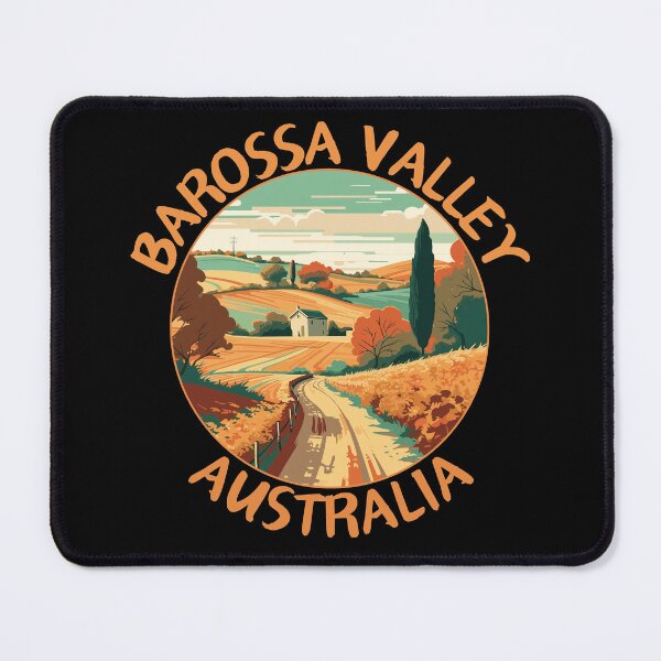 Item preview, Barossa Valley in South Australia Retro Art Travel Emblem designed and sold by MaateoDesign.