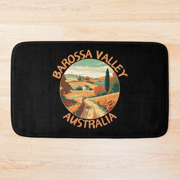Item preview, Barossa Valley in South Australia Retro Art Travel Emblem designed and sold by MaateoDesign.