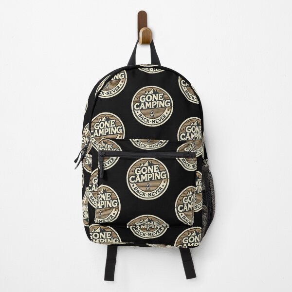 Item preview, Gone Camping Back Never Funny designed and sold by Be-Adventurous.