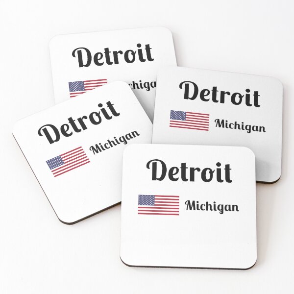 Item preview, Detroit Michigan - Stylish Prints, designed and sold by Fleetwood1994.