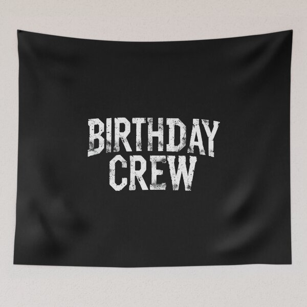 Item preview, Birthday Crew Fun Party Celebration designed and sold by Alex Songs.