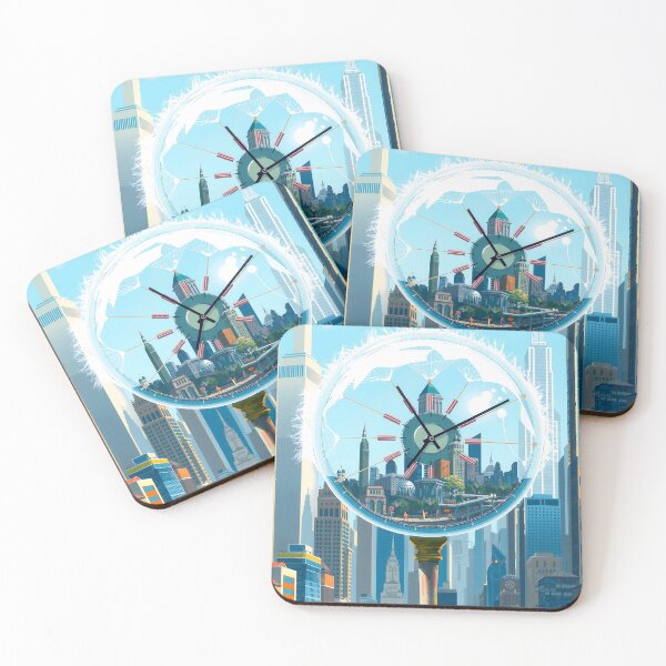 Item preview, Dandelion Orb Cityscape designed and sold by PanoramaPrints.