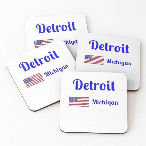 Item preview, Detroit Michigan - Stylish Prints, designed and sold by Fleetwood1994.