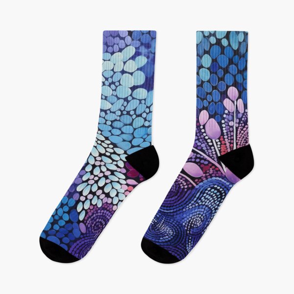 Item preview, Aboriginal Inspired Dot Art - Winter Forest designed and sold by GrinGalore.
