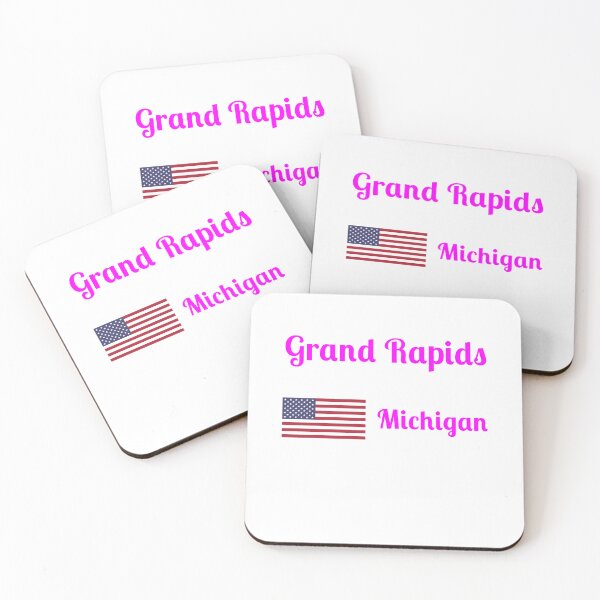 Item preview, Grand Rapids Michigan - Stylish Prints, designed and sold by Fleetwood1994.
