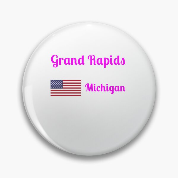 Item preview, Grand Rapids Michigan - Stylish Prints, designed and sold by Fleetwood1994.
