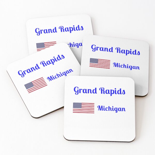 Item preview, Grand Rapids Michigan - Stylish Prints, designed and sold by Fleetwood1994.