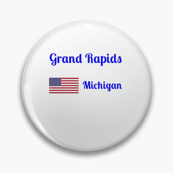 Item preview, Grand Rapids Michigan - Stylish Prints, designed and sold by Fleetwood1994.