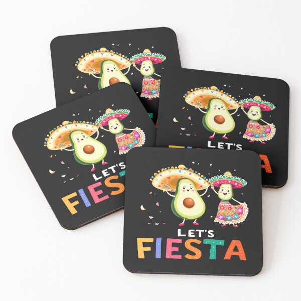 Item preview, Let’s Fiesta Fun Avocado Party  designed and sold by Alex Songs.