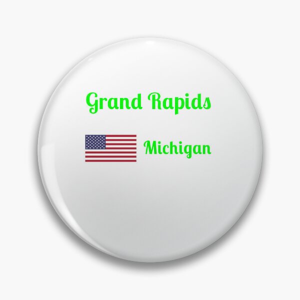 Item preview, Grand Rapids Michigan - Stylish Prints, designed and sold by Fleetwood1994.