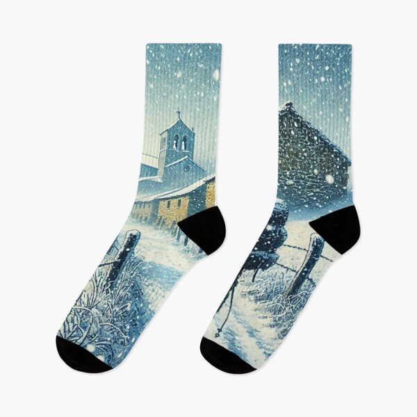 Item preview, Winter on the Way of Saint James designed and sold by jefboutique6150.
